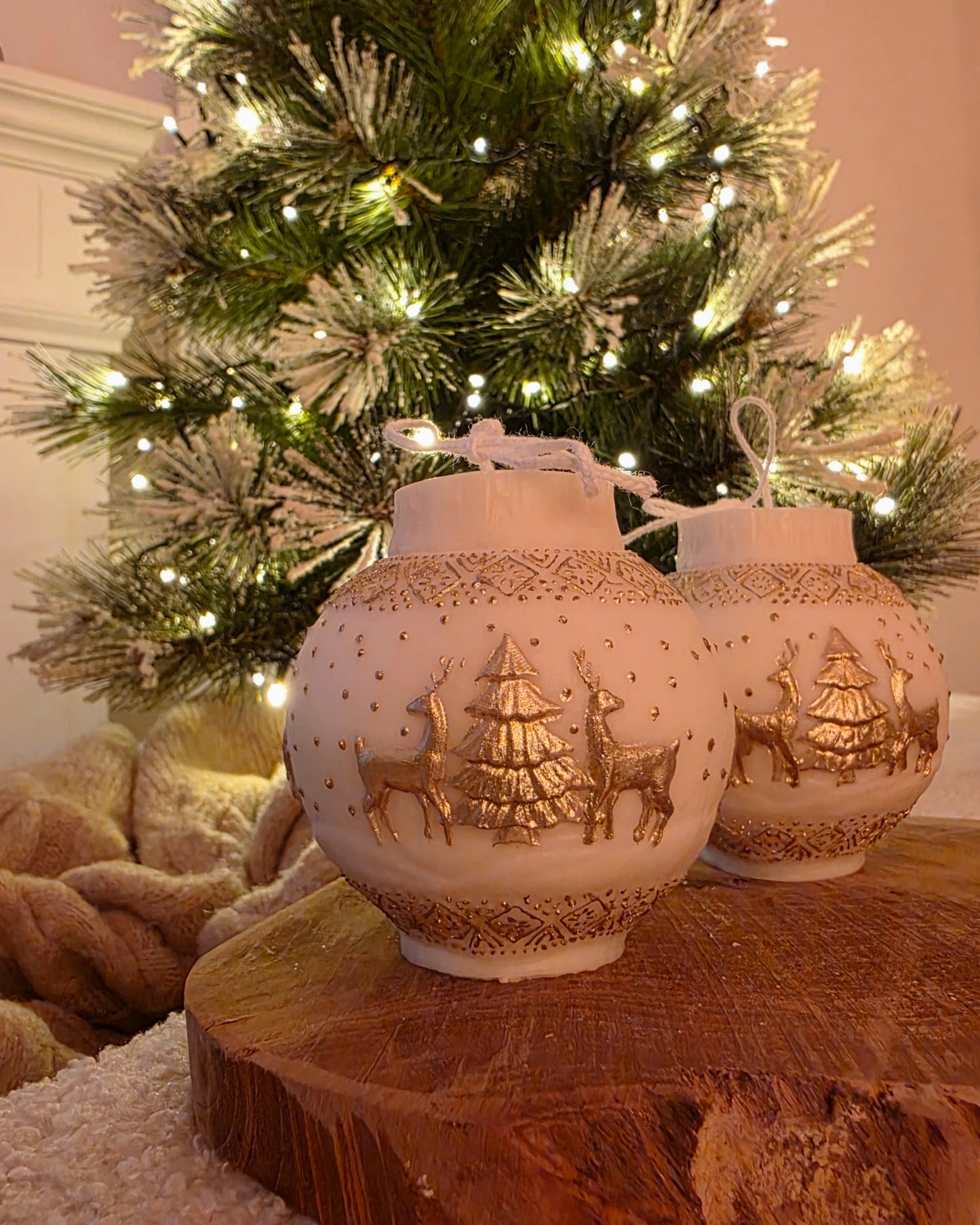 Christmas Bauble Candle - Christmas Collection