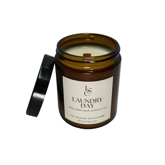 Big Flame Candle - Laundry day