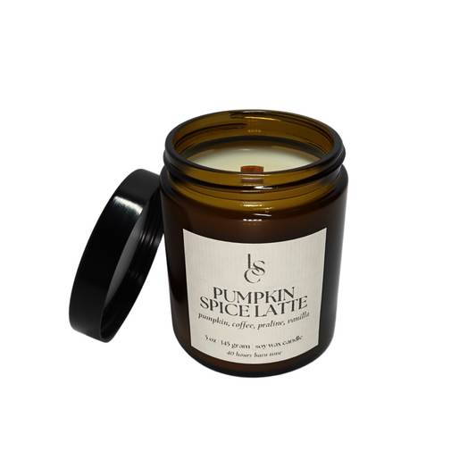 Big Flame Candle - Pumpkin spice latte
