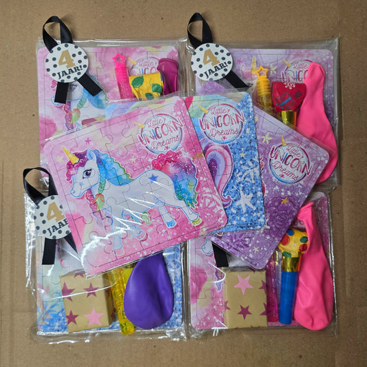 Unicorn Puzzel Traktatie
