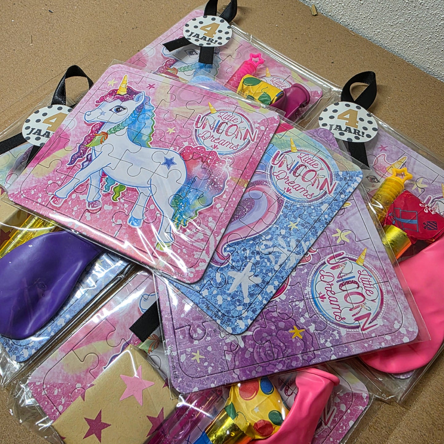 Unicorn Puzzel Traktatie