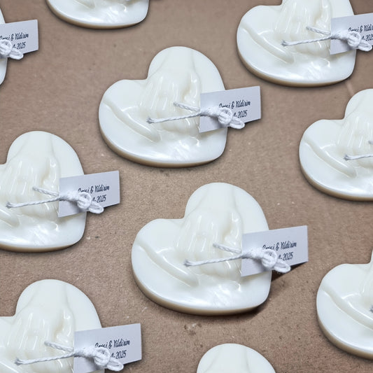 Verloving/Trouw Heart bedankjes